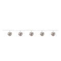Markslöjd 703174 - LED Χριστουγεννιάτικη γιρλάντα MILLA 10xLED/3xAA 2,1m θερμό λευκό