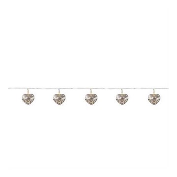 Markslöjd 703174 - LED Χριστουγεννιάτικη γιρλάντα MILLA 10xLED/3xAA 2,1m θερμό λευκό