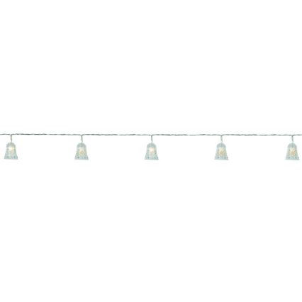 Markslöjd 703237 - Χριστουγεννιάτικη γιρλάντα LED BELL 10xLED 2,1m
