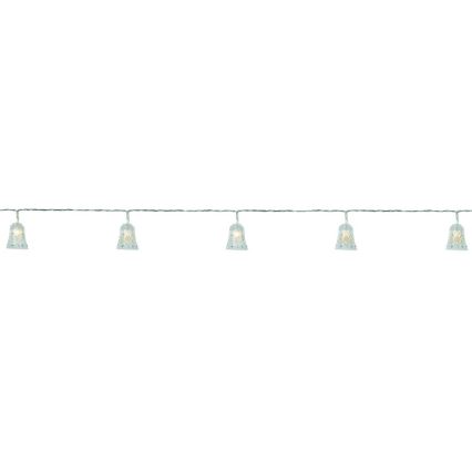 Markslöjd 703237 - Χριστουγεννιάτικη γιρλάντα LED BELL 10xLED 2,1m