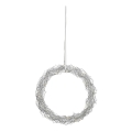 Markslöjd 703442 - LED Χριστουγεννιάτικη διακόσμηση JULLE 30xLED/0,03W/3xAA ασημί