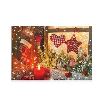 Markslöjd 704359 - Φωτιζόμενος διακοσμητικός πίνακας CANVAS LED/0,18W/3xAA