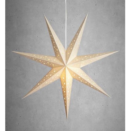 Markslöjd 704420 - Χριστουγεννιάτικη διακόσμηση SOLVALLA 1xE14/25W/230V χρυσαφί 75 cm