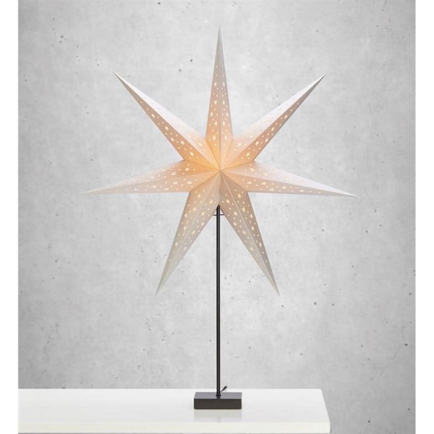 Markslöjd 704453 - Χριστουγεννιάτικη διακόσμηση SOLVALLA 1xE14/25W/230V ασήμι 1m