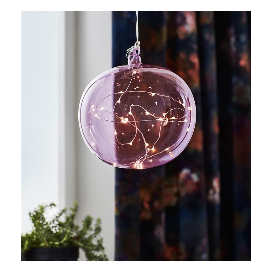 Markslöjd 704863 - Χριστουγεννιάτικη διακόσμηση LED LINA 20xLED/0,6W/4,5V γκρι