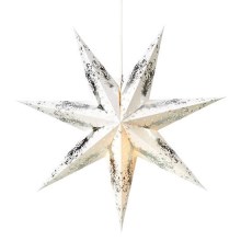 Markslöjd 705548 - Χριστουγεννιάτικο διακοσμητικό TILDE 1xE14/25W/230V δ. 45 cm λευκό/χρυσό