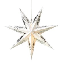 Markslöjd 705549 - Χριστουγεννιάτικο διακοσμητικό TILDE 1xE14/25W/230V δ. 45 cm λευκό/μαύρο