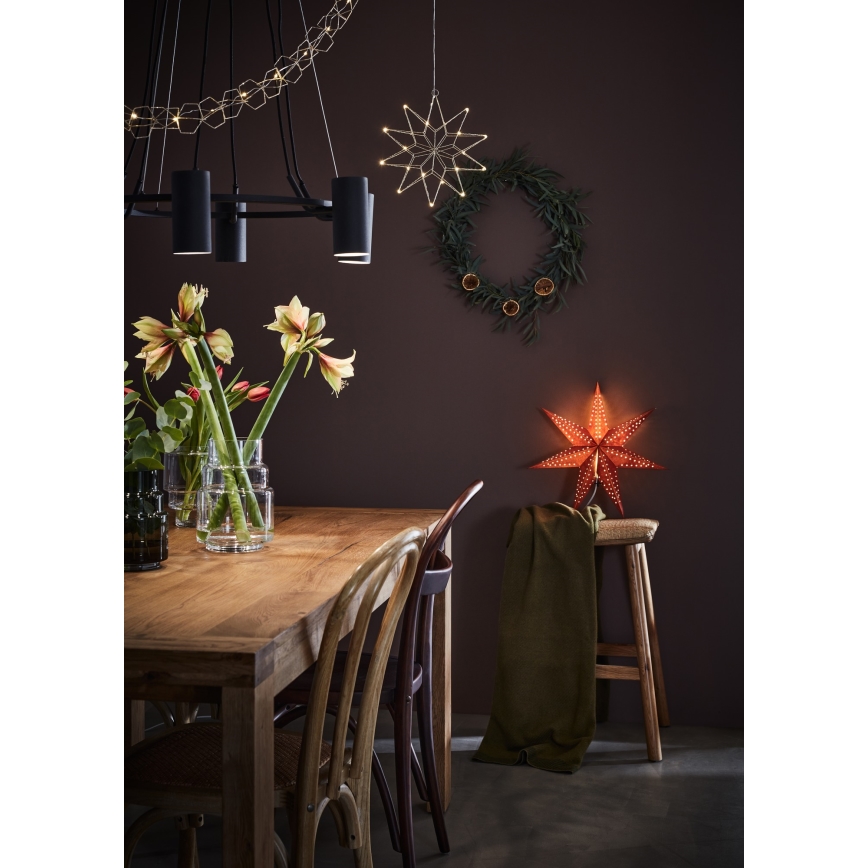 Markslöjd 705751 - Χριστουγεννιάτικο διακοσμητικό LED GLEAM LED/0,6W/3xAA χρυσό