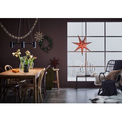 Markslöjd 705753 - Διακοσμητική αλυσίδα LED SERVE LED/3xAA 1,9μ ασημί