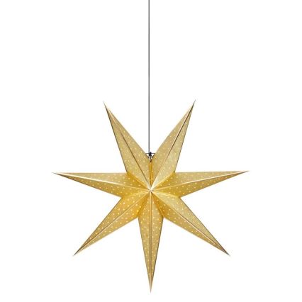 Markslöjd 705790 - Χριστουγεννιάτικο διακοσμητικό GLITTER 1xE14/25W/230V δ. 75 cm χρυσό