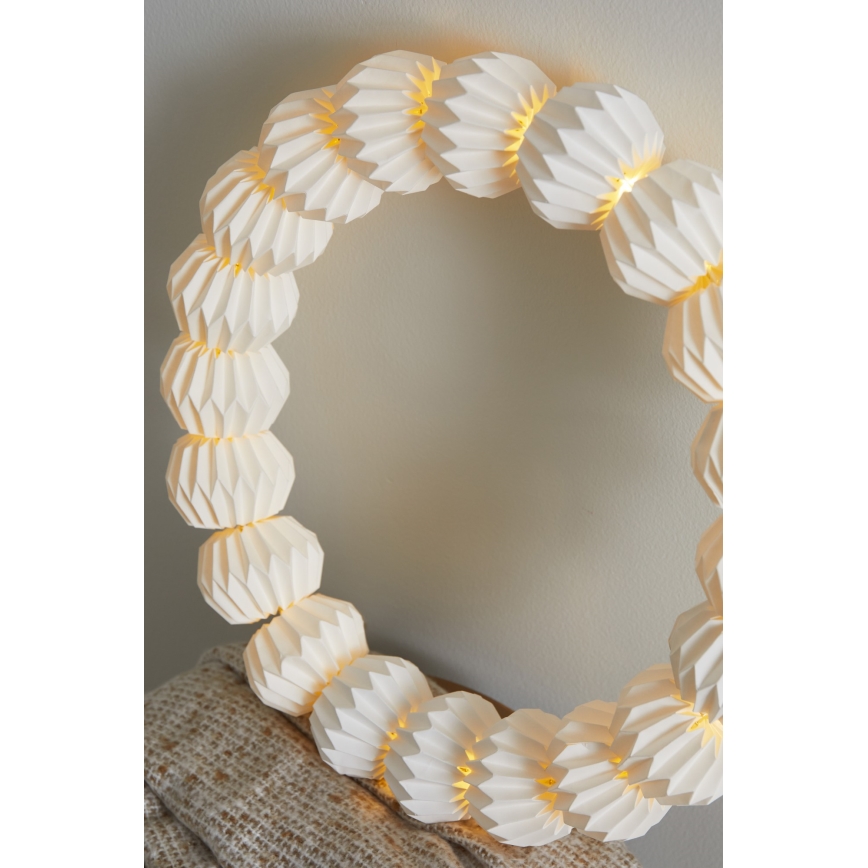 Markslöjd 705814 - Χριστουγεννιάτικο διακοσμητικό LED TUBBY LED/0,6W/3xAA λευκό