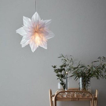 Markslöjd 705836 - Χριστουγεννιάτικο διακοσμητικό NEELA 1xE14/25W/230V Ø 43 cm λευκό