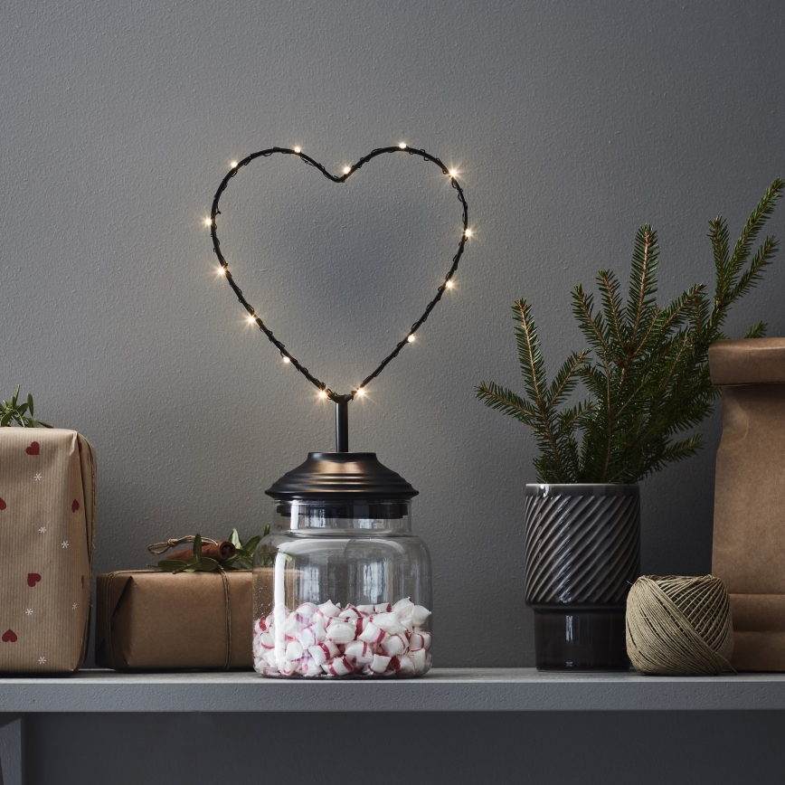 Markslöjd 705855 - Χριστουγεννιάτικο διακοσμητικό LED SWEETIE LED/0,45W/3xAA καρδιά