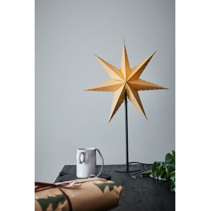 Markslöjd 705934 - Χριστουγεννιάτικo διακοσμητικό LIVELY 1xE14/6W/230V χρυσαφί/μαύρο