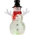 Markslöjd 706044 - Χριστουγεννιάτικη διακόσμηση FRANS LED/0,06W/3xAAA χιονάνθρωπος
