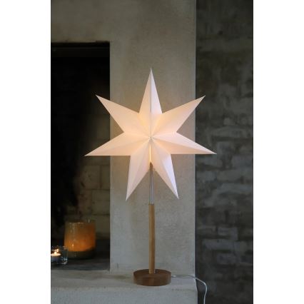 Markslöjd 706213 - Χριστουγεννιάτικο διακοσμητικό SPERANZA 1xE14/6W/230V Ø 45 εκ. πεύκο/κρεμ