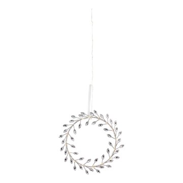 Markslöjd 706557 - LED Χριστουγεννιάτικο διακοσμητικό ARIA LED/3,12W/2xAA ασημί