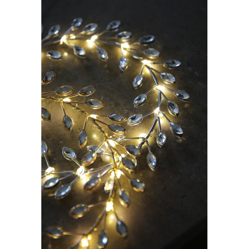 Markslöjd 706557 - LED Χριστουγεννιάτικο διακοσμητικό ARIA LED/3,12W/2xAA ασημί