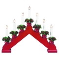 Markslöjd 8314,120 - Χριστουγεννιάτικο κερί LED TOMAS 7xE10/3W/230V κόκκινο