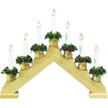 Markslöjd 8314,300 - Χριστουγεννιάτικο κερί LED TOMAS 7xE10/3W/230V
