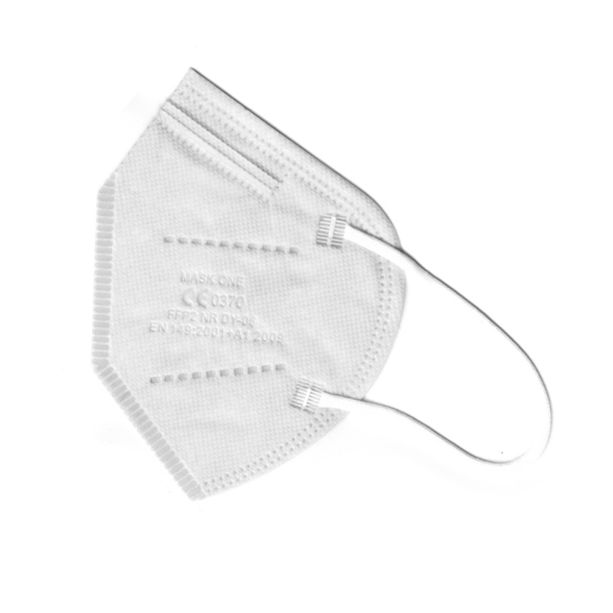 Mask One μάσκα προστασίας FFP2 NR - CE 0370 λευκό 1τμχ παιδικό μέγεθος