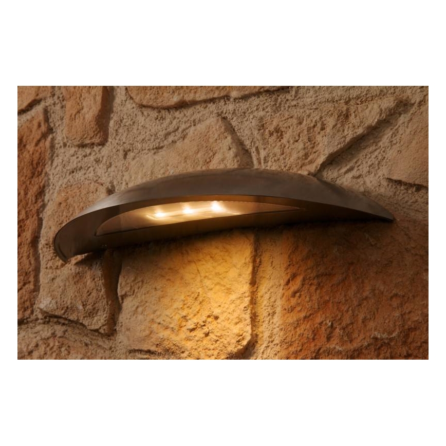 Massive 17208/47/10 - Φως τοίχου εξωτερικού χώρου LED PORI 1xLED/7,5W/230V IP44