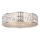 MAXLIGHT C0122 - Φωτιστικό οροφής DIAMANTE 6xG9/42W/230V διάμετρος 46 cm γυαλιστερό χρώμιο