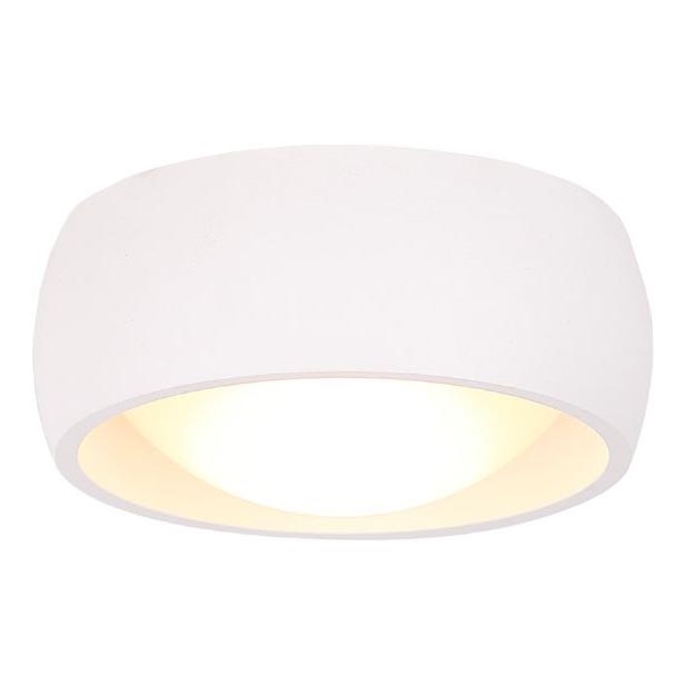 MAXLIGHT C0135 - Φωτιστικό οροφής μπάνιου LED KODAK LED/8W/230V διάμετρος 10,8 cm IP44 λευκό