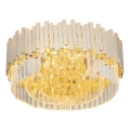 MAXLIGHT C0165 - Φωτιστικό οροφής TREND 8xE14/40W/230V διάμετρος 45 cm χρυσό