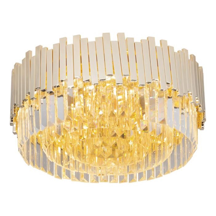 MAXLIGHT C0165 - Φωτιστικό οροφής TREND 8xE14/40W/230V διάμετρος 45 cm χρυσό