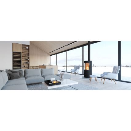 MAXLIGHT C0190 - Φωτιστικό οροφής LED LINEAR LED/18W/230V 57 cm μαύρο