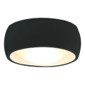 MAXLIGHT C0204 - Φωτιστικό οροφής μπάνιου LED KODAK LED/8W/230V διάμετρος 10,8 cm IP44 μαύρο