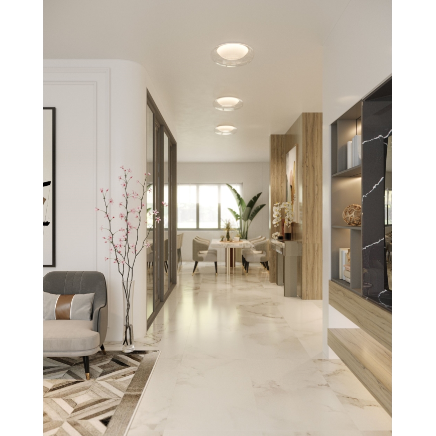 MAXLIGHT C0233 - Φωτιστικό οροφής LED DUO LED/10W/230V διάμετρος 34 cm λευκό