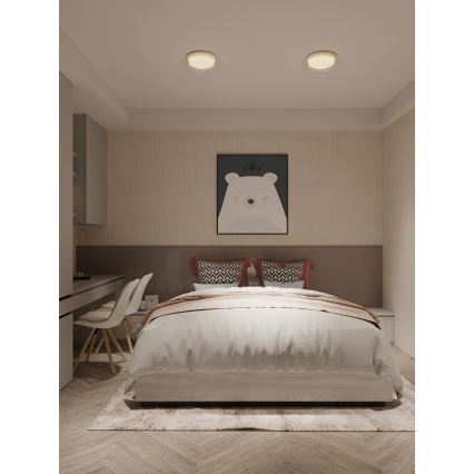 MAXLIGHT C0233 - Φωτιστικό οροφής LED DUO LED/10W/230V διάμετρος 34 cm λευκό