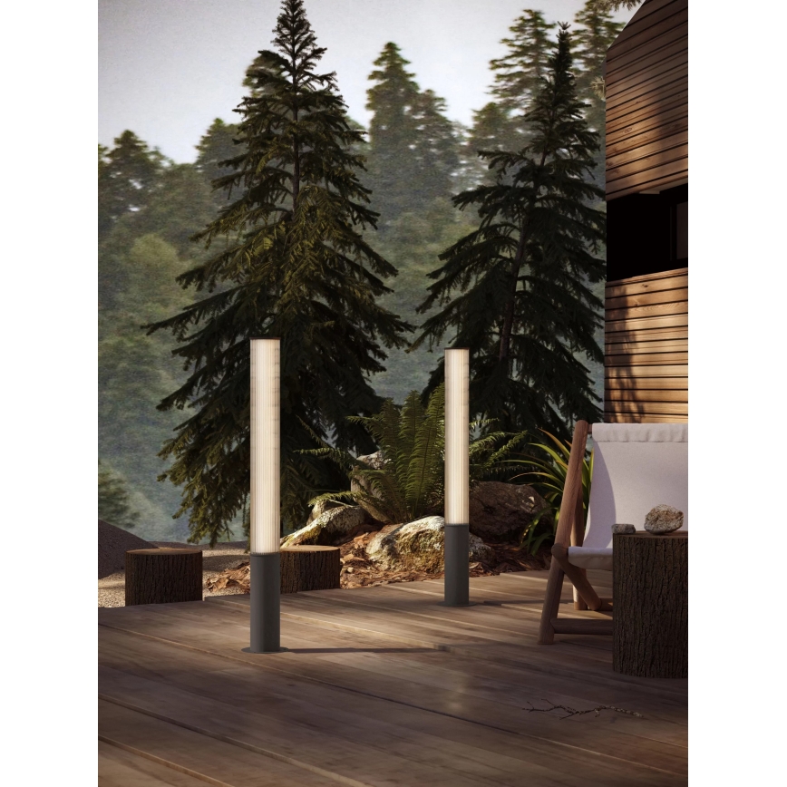 MAXLIGHT F0064 - Εξωτερικό φωτιστικό LED GARDENIA LED/25W/230V 105 cm CRI 93 IP65 μαύρο