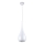 MAXLIGHT P0235 - Κρεμαστό φωτιστικό οροφής DROP 1xE27/40W/230V διάμετρος 20 cm λευκό