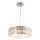 MAXLIGHT P0238 - Κρεμαστό φωτιστικό οροφής DIAMANTE 6xG9/42W/230V διάμετρος 46 cm γυαλιστερό χρώμιο
