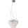 MAXLIGHT P0259 - Κρεμαστό φωτιστικό οροφής MONACO 9xG9/40W/230V διάμετρος 42 cm γυαλιστερό χρώμιο