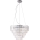 MAXLIGHT P0260 - Κρεμαστό φωτιστικό οροφής MONACO 15xG9/40W/230V διάμετρος 60 cm γυαλιστερό χρώμιο