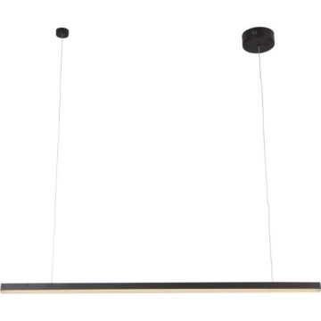 MAXLIGHT P0310 -  Κρεμαστό φωτιστικό οροφής LED TRIO LED/12W/230V μαύρο