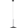 MAXLIGHT P0456 -  Κρεμαστό φωτιστικό οροφής LED HANA LED/6W/230V διάμετρος 17,5 cm μαύρο