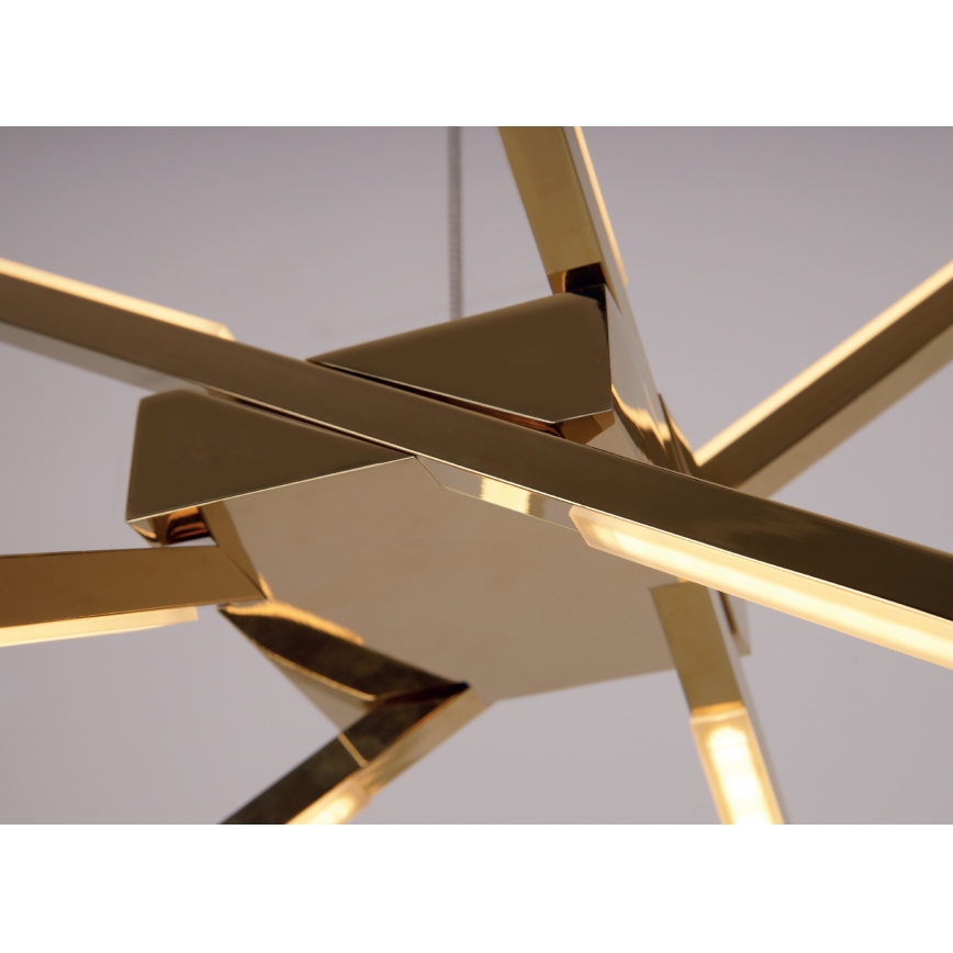 MAXLIGHT P0457 -  Κρεμαστό φωτιστικό οροφής LED ΑΡΑΧΝΗ LED/33W/230V χρυσό