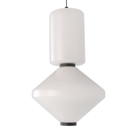 MAXLIGHT P0467 -  Κρεμαστό φωτιστικό οροφής LED AKIKO LED/16W/230V διάμετρος 20 cm λευκό