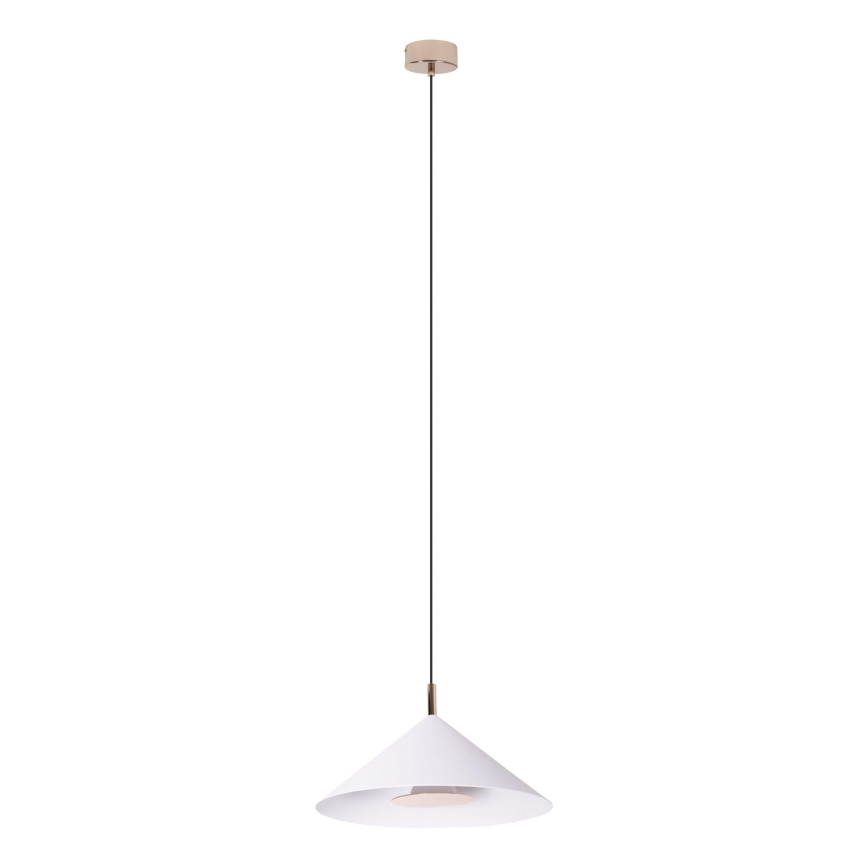MAXLIGHT P0505 -  Κρεμαστό φωτιστικό οροφής LED VULCANO LED/5W/230V διάμετρος 30,5 cm λευκό