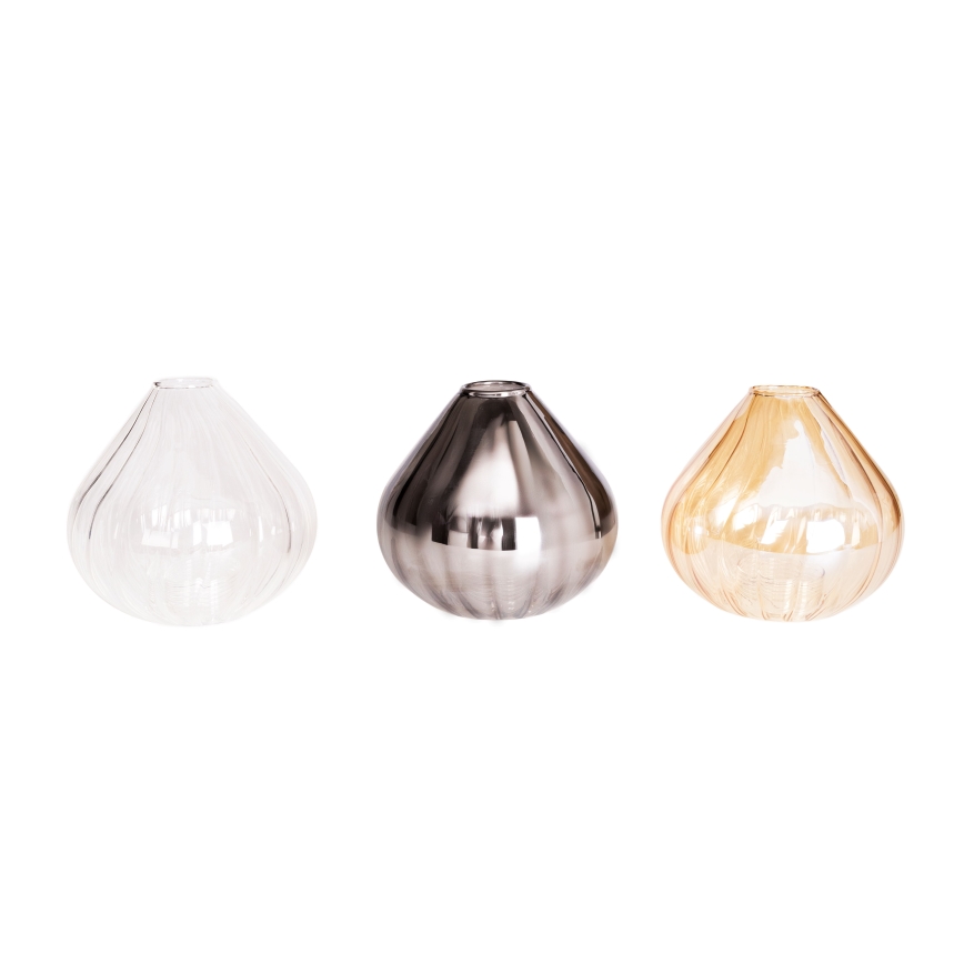 MAXLIGHT P0526D - Led Dimmable κρεμαστό φωτιστικό οροφής PALLONCINI 11xLED/6W/230V διάμετρος 45 cm διαφανές/μπεζ/φιμέ
