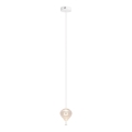 MAXLIGHT P0527 -  Κρεμαστό φωτιστικό οροφής LED PALLONCINI 2xLED/3W/230V διάμετρος 12 cm διαφανές