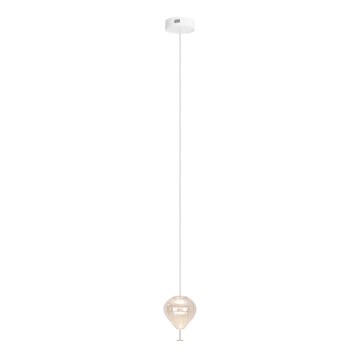 MAXLIGHT P0527 -  Κρεμαστό φωτιστικό οροφής LED PALLONCINI 2xLED/3W/230V διάμετρος 12 cm διαφανές