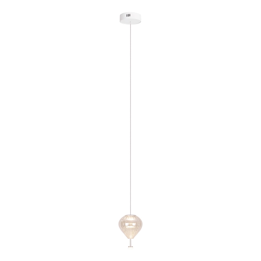 MAXLIGHT P0527 -  Κρεμαστό φωτιστικό οροφής LED PALLONCINI 2xLED/3W/230V διάμετρος 12 cm διαφανές