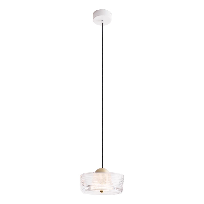 MAXLIGHT P0542 -  Κρεμαστό φωτιστικό οροφής LED LIPARI LED/6W/230V διάμετρος 16 cm διαφανή