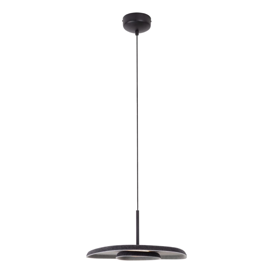 MAXLIGHT P0560 -  Κρεμαστό φωτιστικό οροφής LED DEUX LED/5W/230V μαύρο